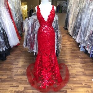 Red Jovani Prom Dress 60283